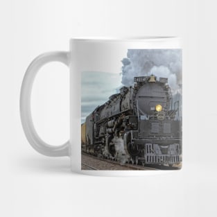 Big Boy Steam Train Leaving Ellsworth Kansas USA Mug